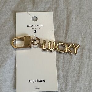 Kate Spade Gold 'Lucky' Key Holder
